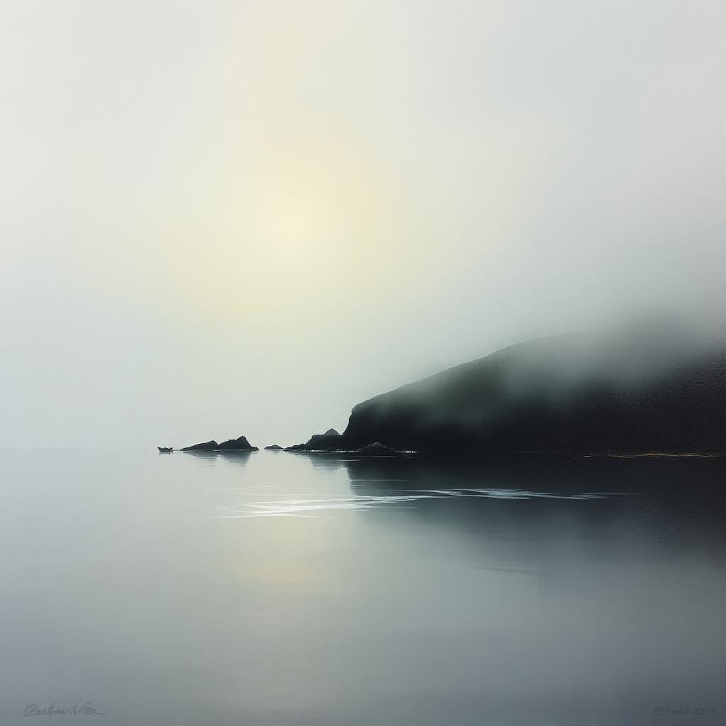 Headland in Fog